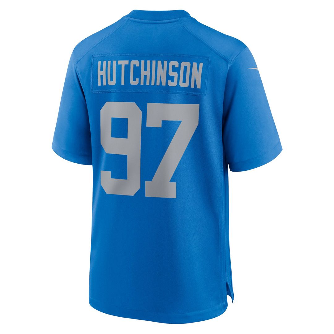 Aidan Hutchinson Detroit Lions Alternate Game Jersey - Blue