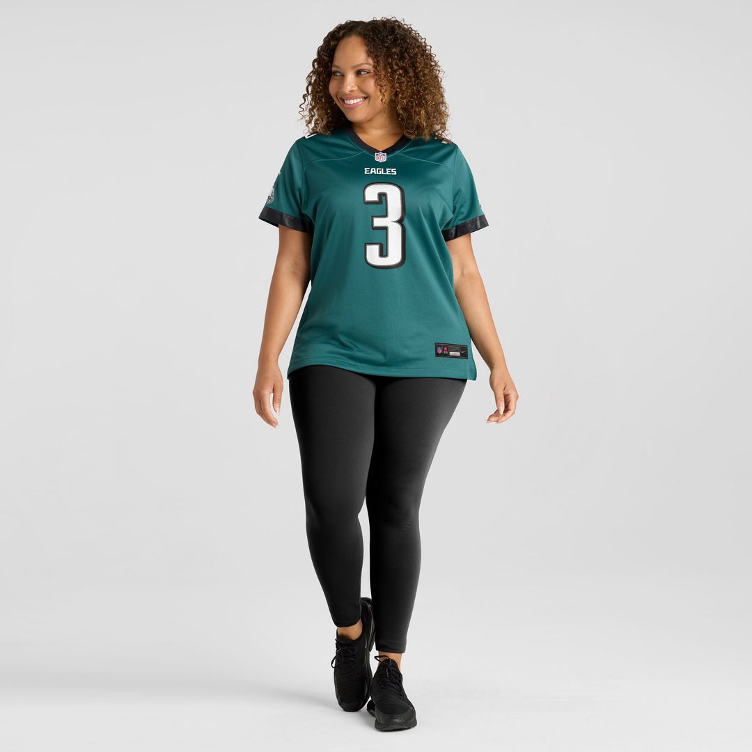 Nolan Smith Philadelphia Eagles Women's Team Game Jersey - Midnight Green
