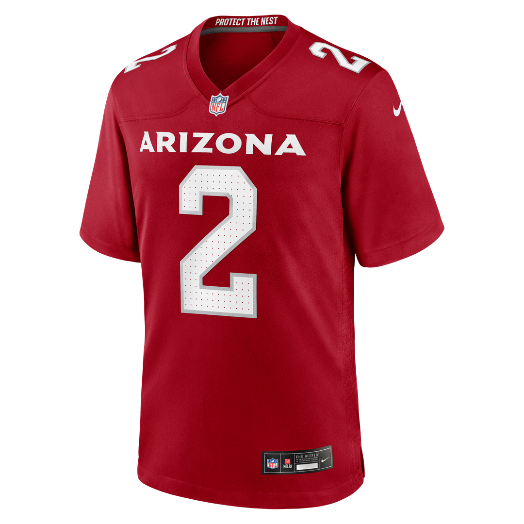 Will Johnson Arizona Cardinals Team Game Jersey - Cardinal
