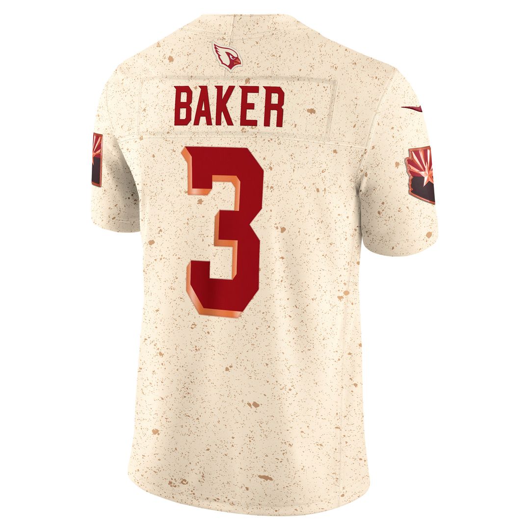 Budda Baker Arizona Cardinals 2025 Rivalries Collection Stitched Limited Jersey - Natural