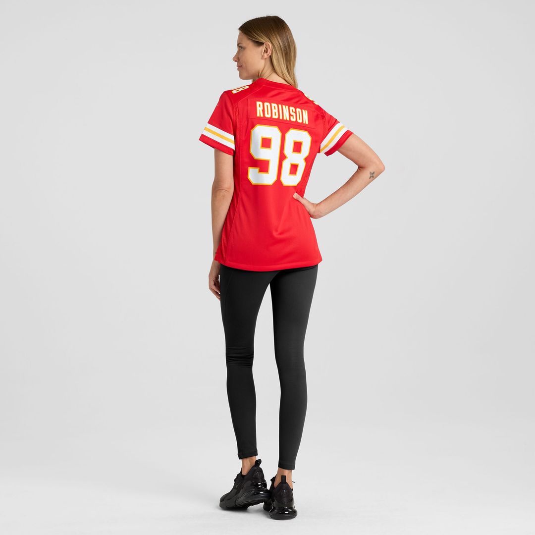 Janarius Robinson Kansas City Chiefs Women's Team Game Jersey - Red