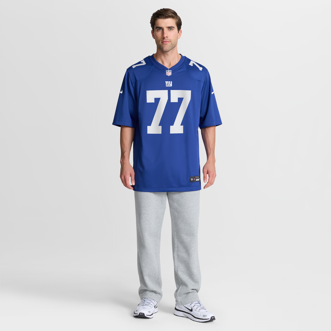 Daniel Faalele New York Giants Team Game Jersey - Royal