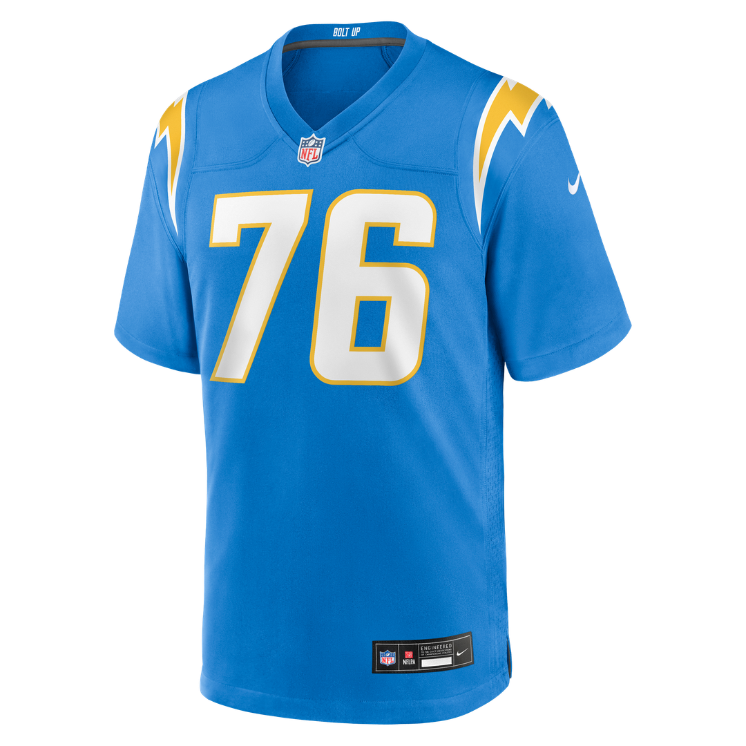 Joe Alt Los Angeles Chargers Player Game Jersey - Powder Blue