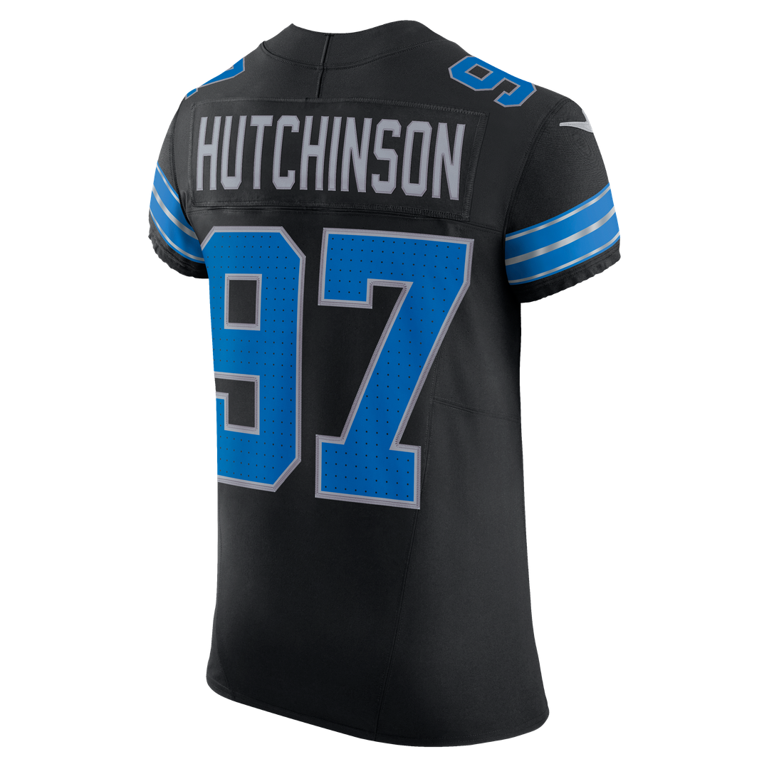 Aidan Hutchinson Detroit Lions Alternate Vapor F.U.S.E. Elite Jersey - Black