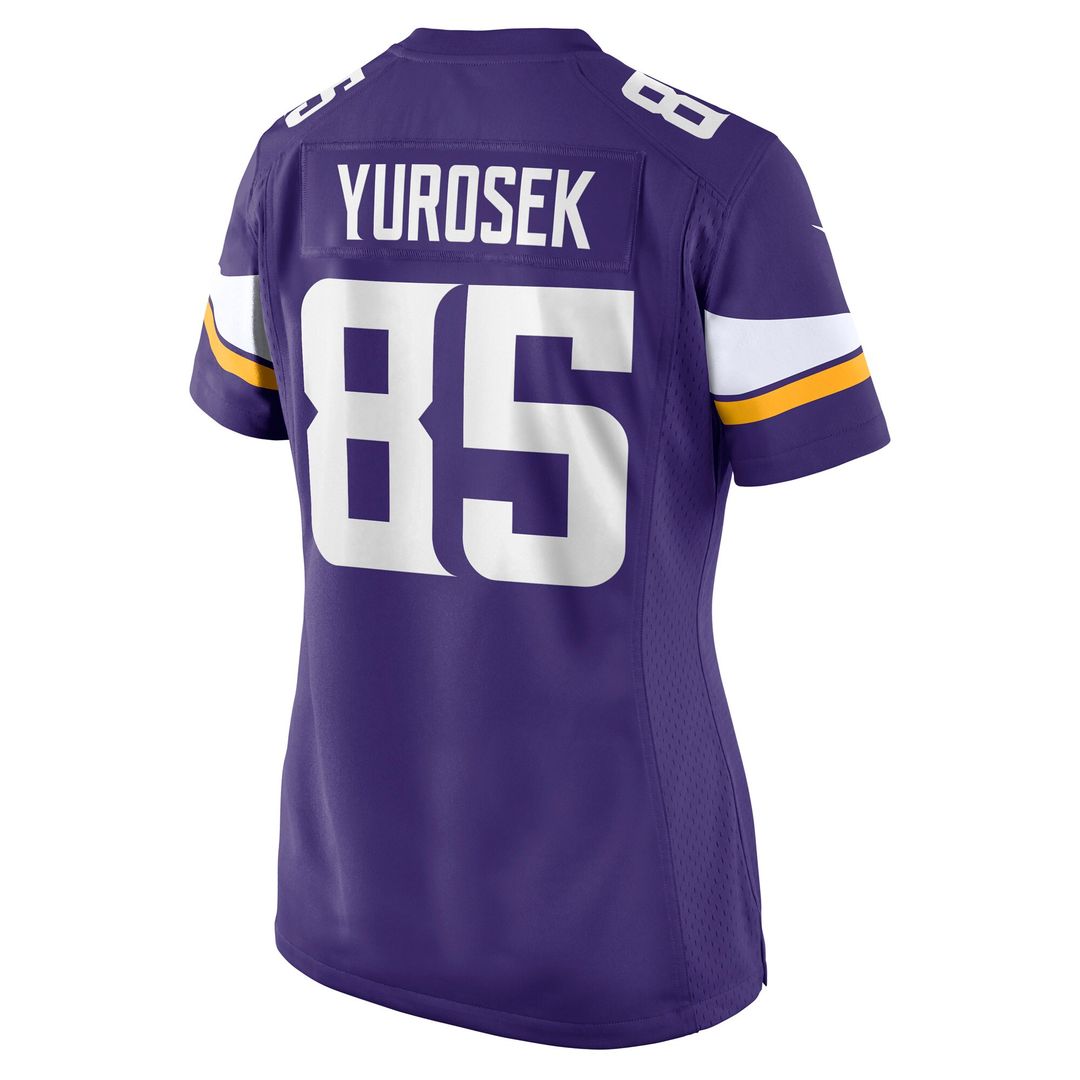Ben Yurosek Minnesota Vikings Women's Team Game Jersey - Purple