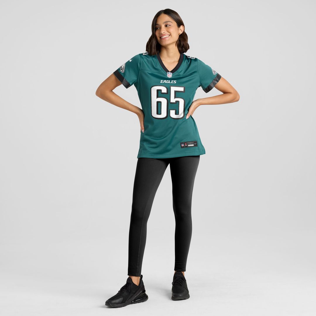 Lane Johnson Philadelphia Eagles Women's Team Game Jersey - Midnight Green