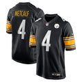 DK Metcalf Pittsburgh Steelers Youth Game Jersey - Black