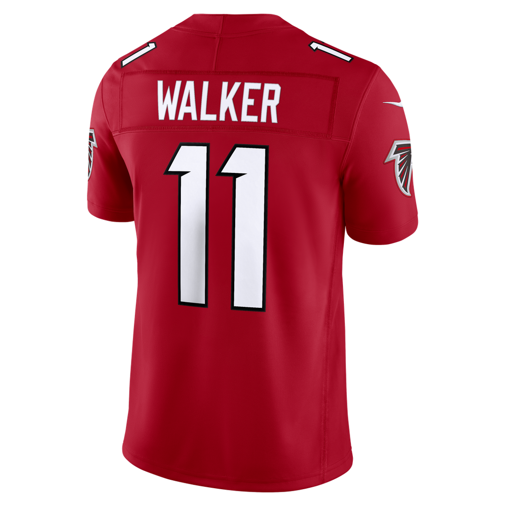 Jalon Walker Atlanta Falcons Vapor F.U.S.E. Stitched Limited Jersey - Red