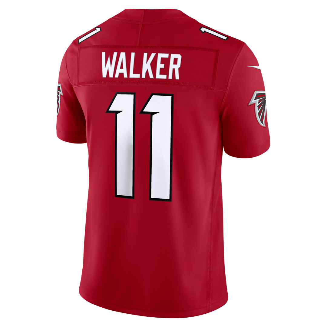 Jalon Walker Atlanta Falcons Vapor F.U.S.E. Stitched Limited Jersey - Red