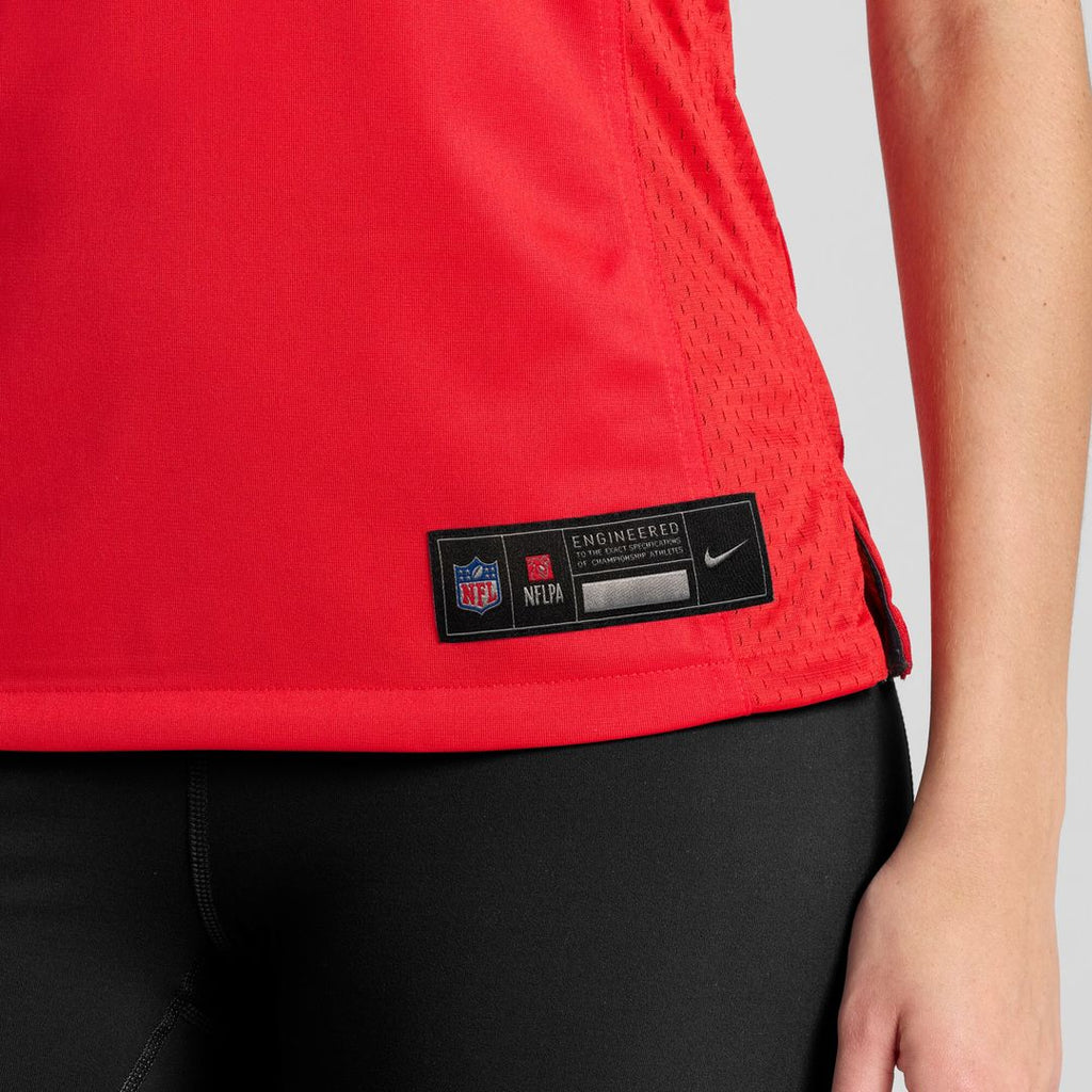 Number 1 Mom Kansas City Chiefs Women's Game Jersey - Red