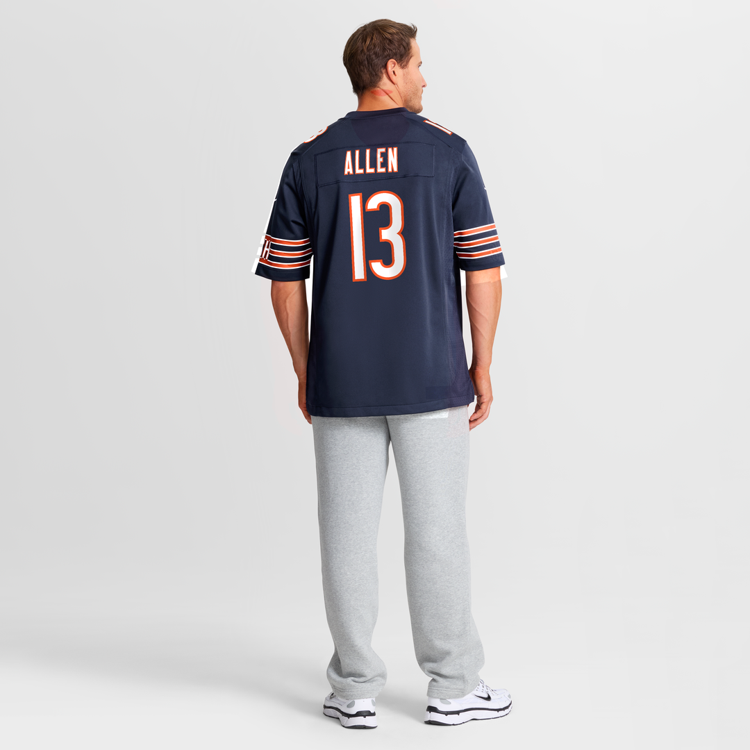 Keenan Allen Chicago Bears Team Game Jersey - Navy