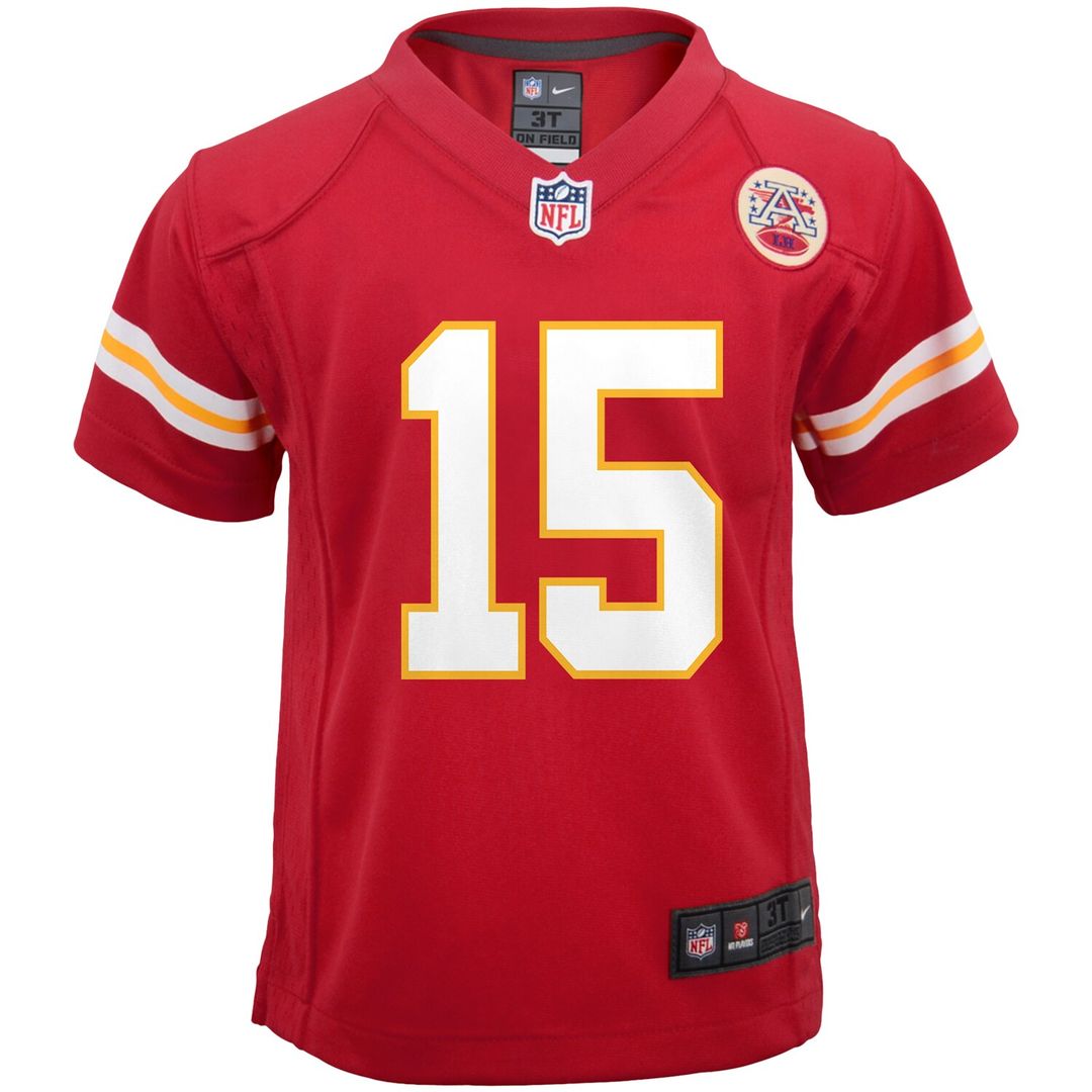 Patrick Mahomes Kansas City Chiefs Preschool Game Jersey - Red