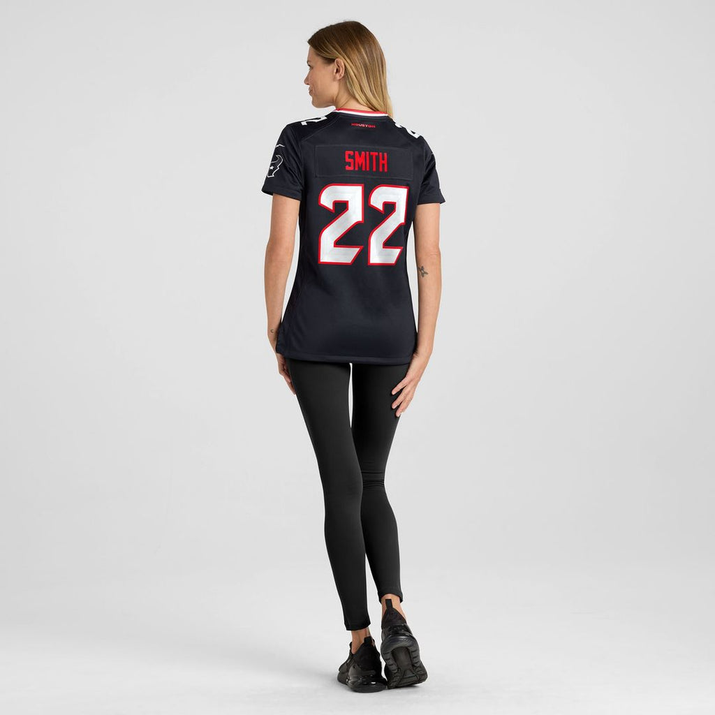 Jaylin Smith Houston Texans Women's Team Game Jersey - Navy
