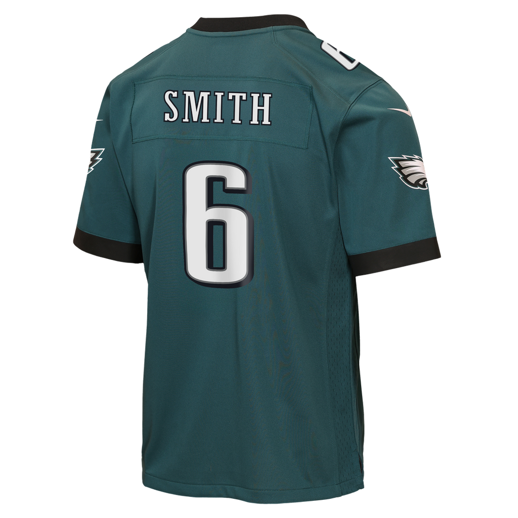DeVonta Smith Philadelphia Eagles Youth Game Jersey - Kelly Green