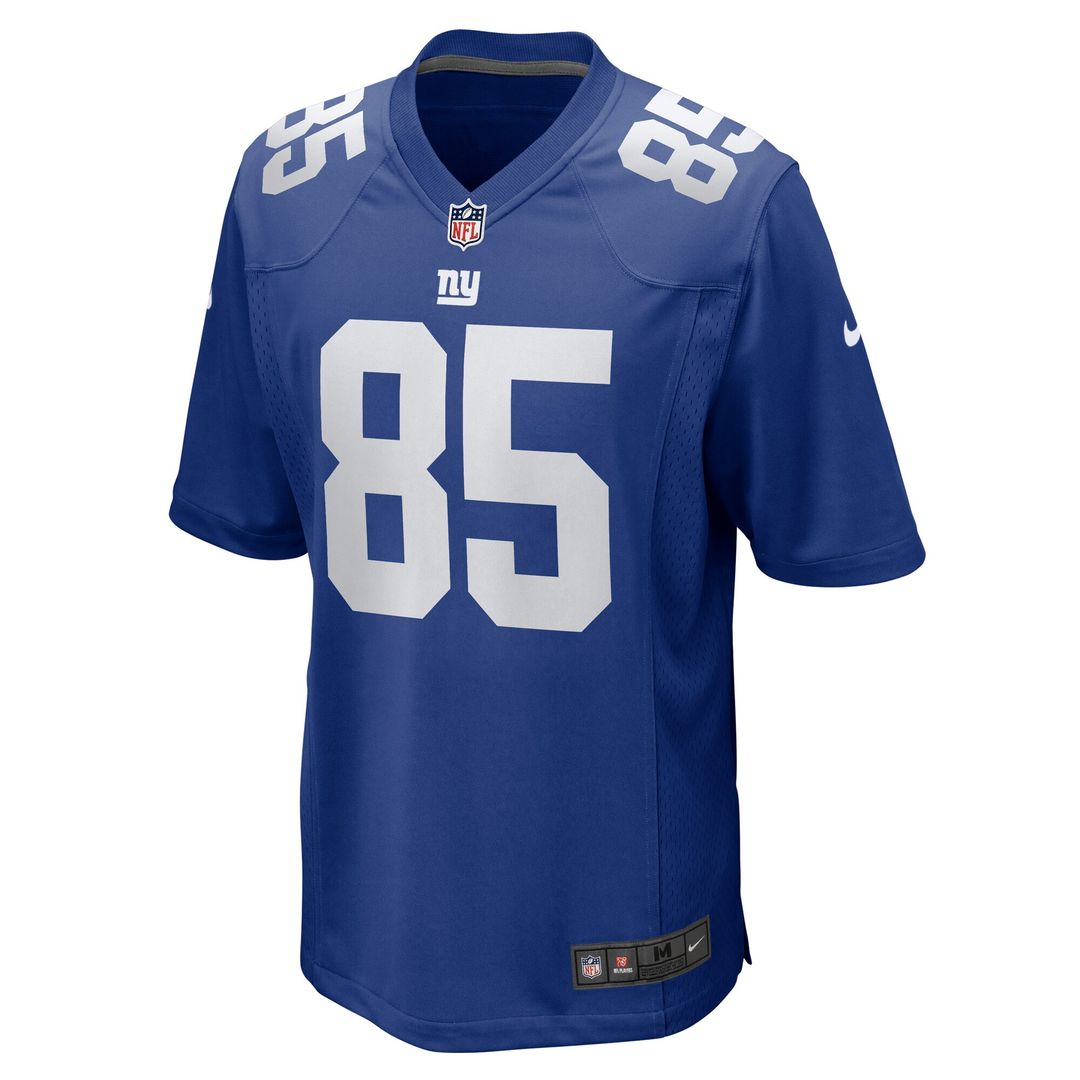 Chris Manhertz New York Giants Team Game Jersey - Royal