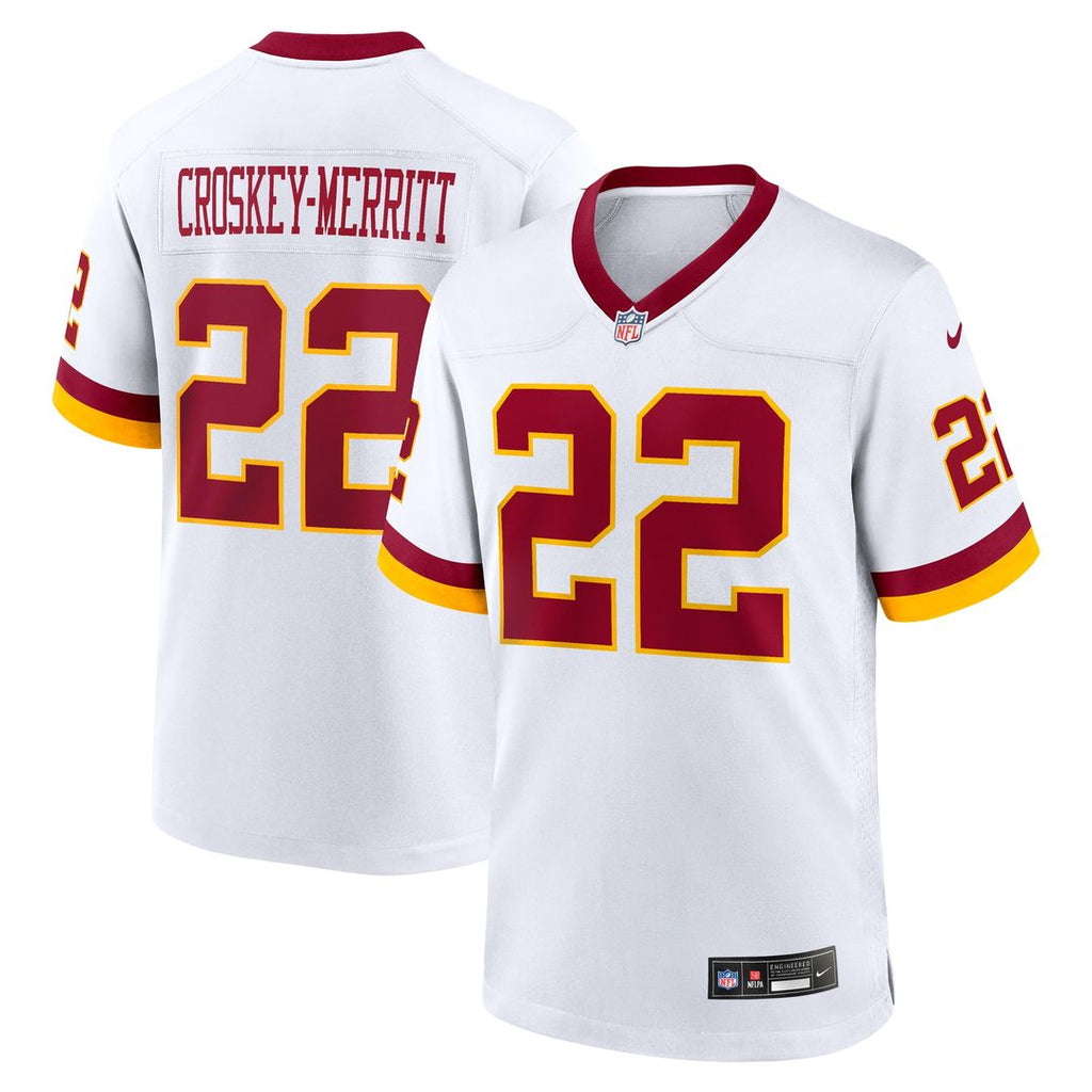Jacory Croskey-Merritt Washington Commanders Game Jersey - Burgundy