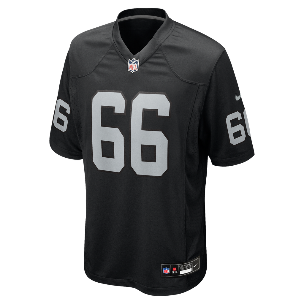 Dylan Parham Las Vegas Raiders Game Player Jersey - Black