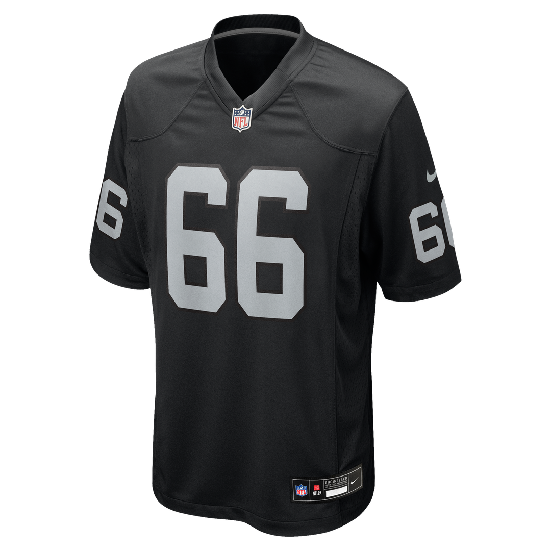 Dylan Parham Las Vegas Raiders Game Player Jersey - Black