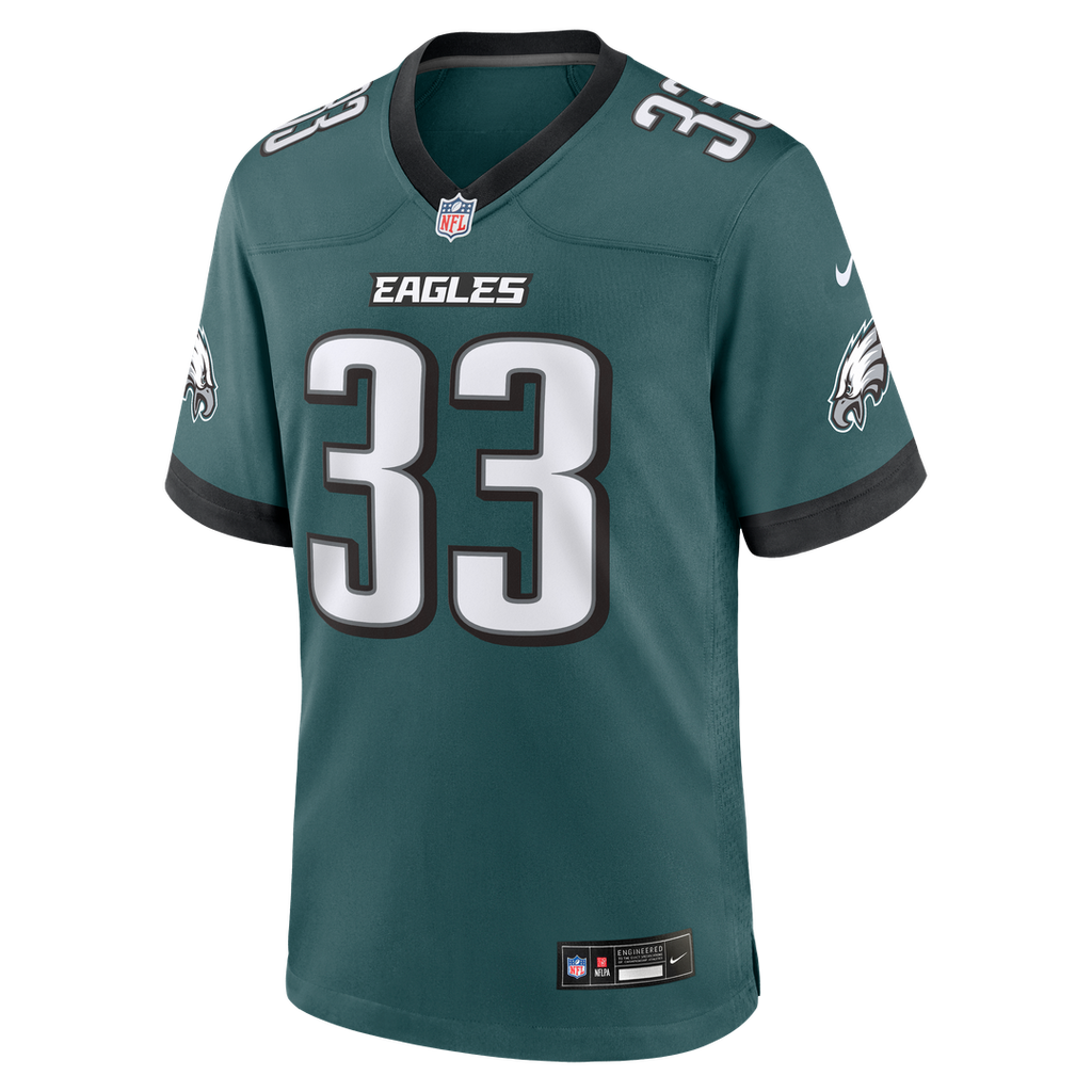 Cooper DeJean Philadelphia Eagles Team Game Jersey - Midnight Green