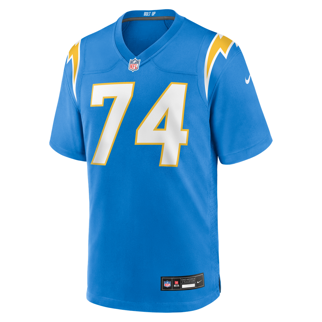Austin Deculus Los Angeles Chargers Team Game Jersey - Powder Blue