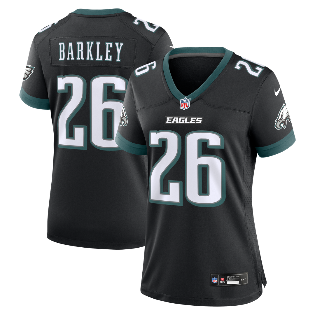 Saquon Barkley Philadelphia Eagles Women's Game Jersey - White