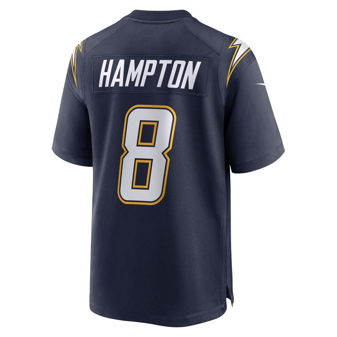 Omarion Hampton Los Angeles Chargers Game Player Jersey - Powder Blue