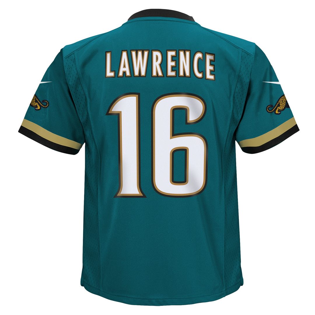 Trevor Lawrence Jacksonville Jaguars Toddler Prowler Throwback Player Game Jersey - Teal