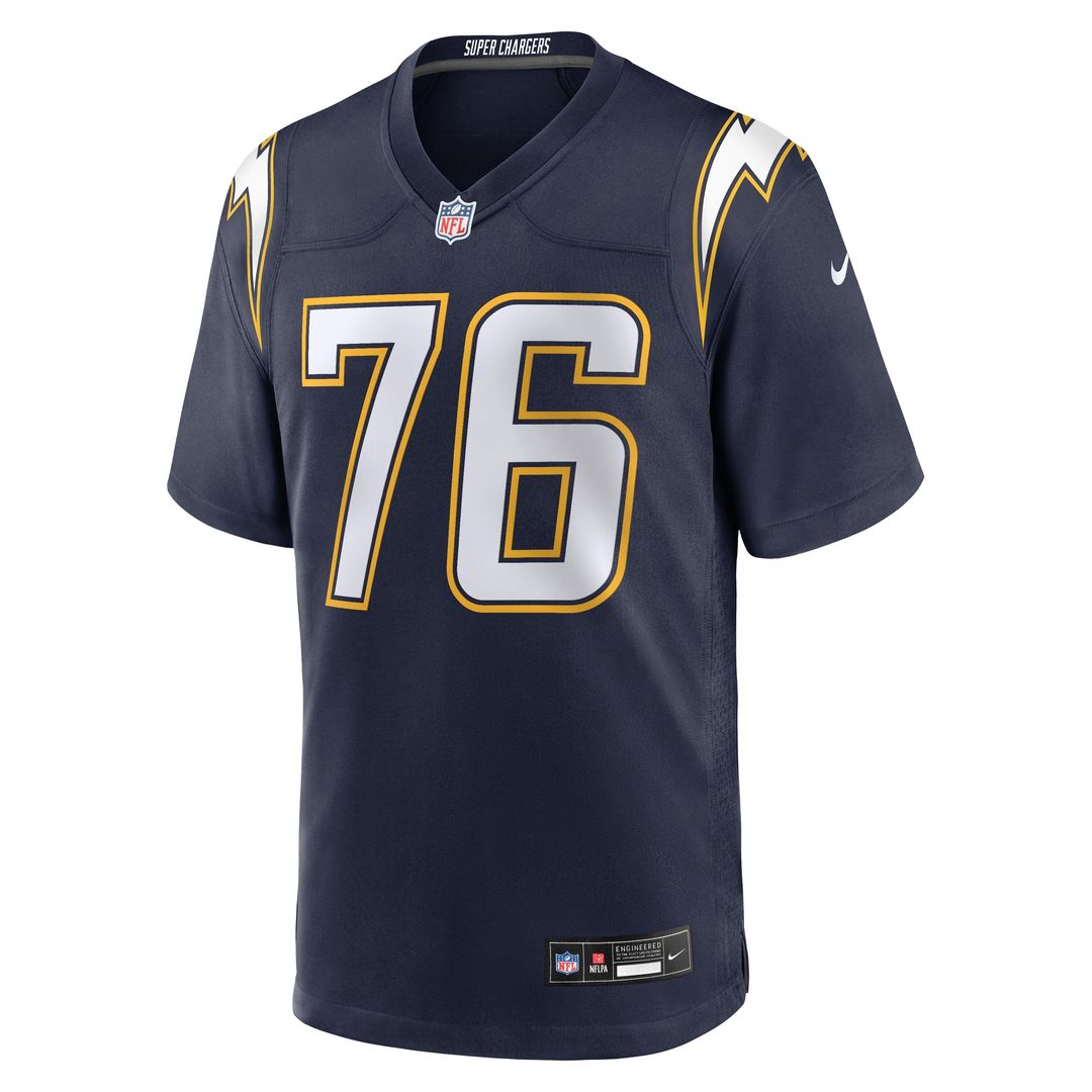 Joe Alt Los Angeles Chargers Alternate Super Chargers Game Player Jersey - Navy