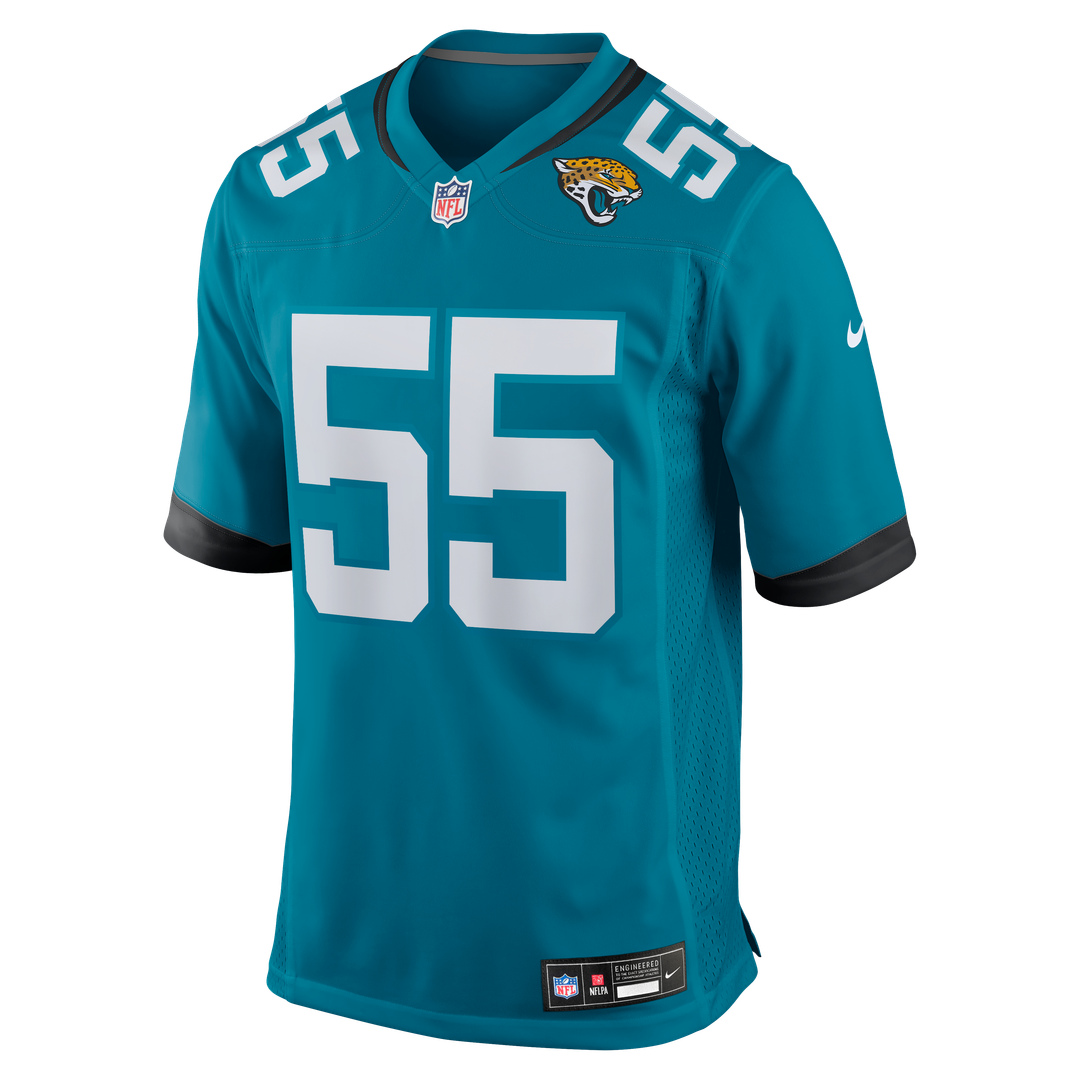 Dequan Jackson Jacksonville Jaguars Game Jersey - Teal