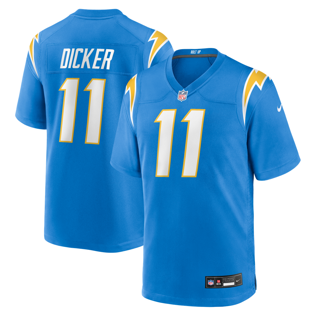 Cameron Dicker Los Angeles Chargers Alternate Game Jersey - Gold