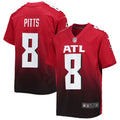 Kyle Pitts Sr. Atlanta Falcons Youth Game Jersey - Red