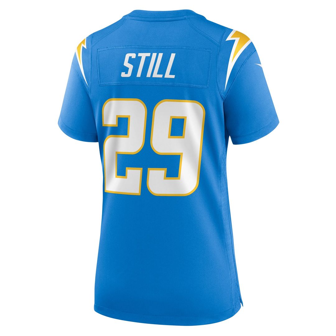 Tarheeb Still Los Angeles Chargers Women's Game Jersey - Powder Blue