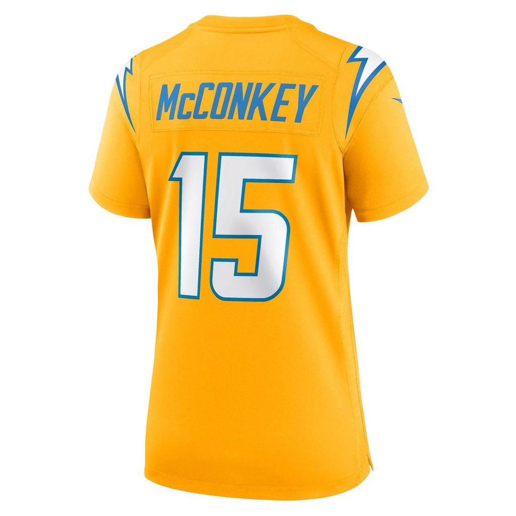Ladd McConkey Los Angeles Chargers Women's Game Jersey - Powder Blue
