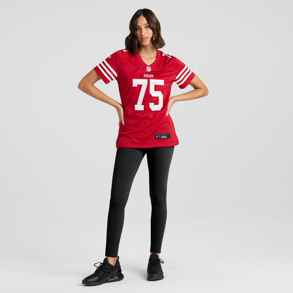 Connor Colby San Francisco 49ers Women's Team Game Jersey - Scarlet