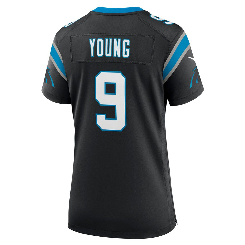 Bryce Young Carolina Panthers Women's Team Game Jersey - Black