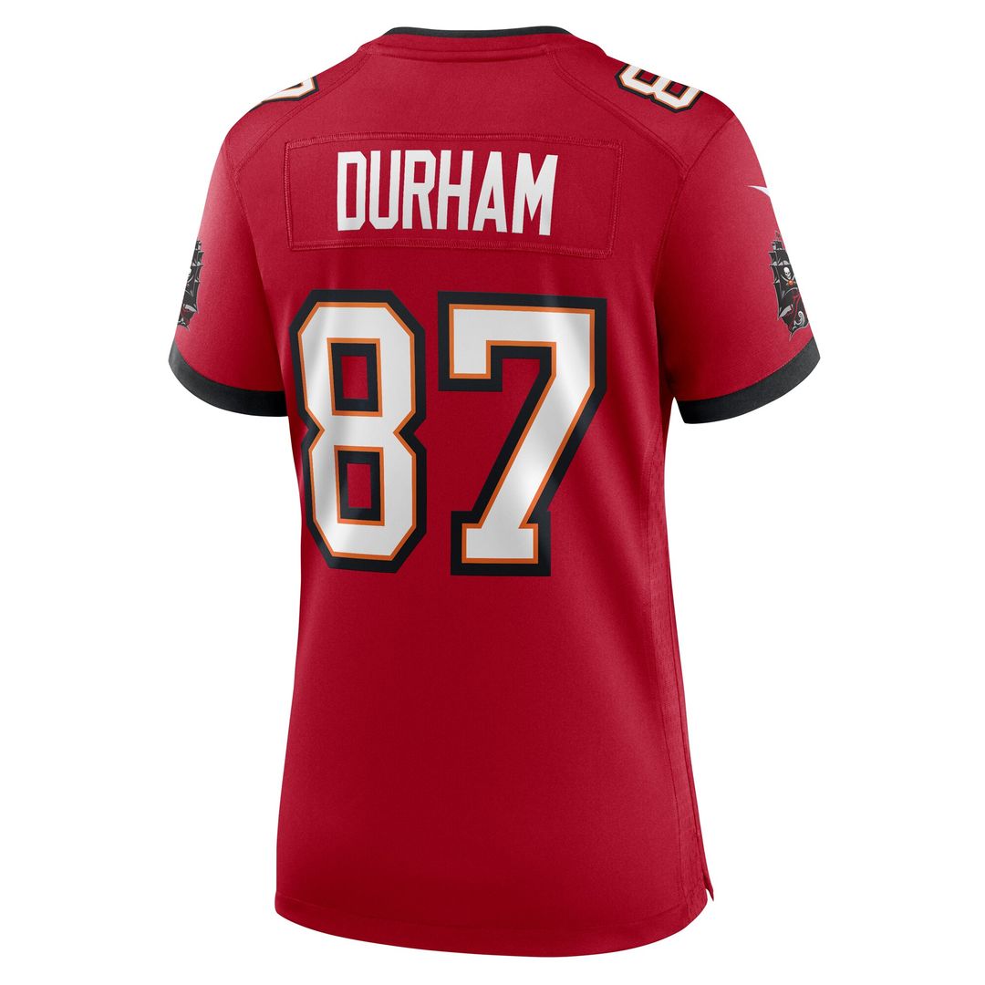 Payne Durham Tampa Bay Buccaneers Women's Game Jersey - Red