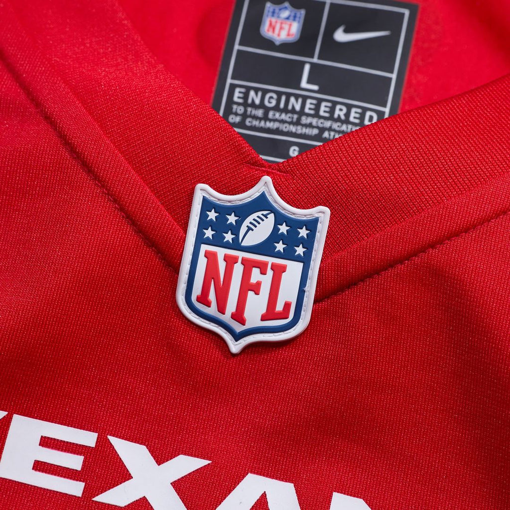 Jalen Pitre Houston Texans Alternate Game Jersey - Red