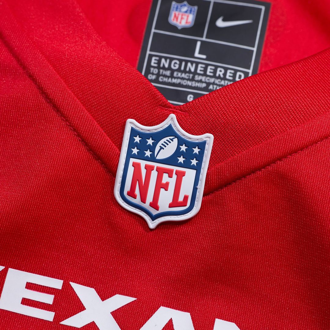 Jalen Pitre Houston Texans Alternate Game Jersey - Red