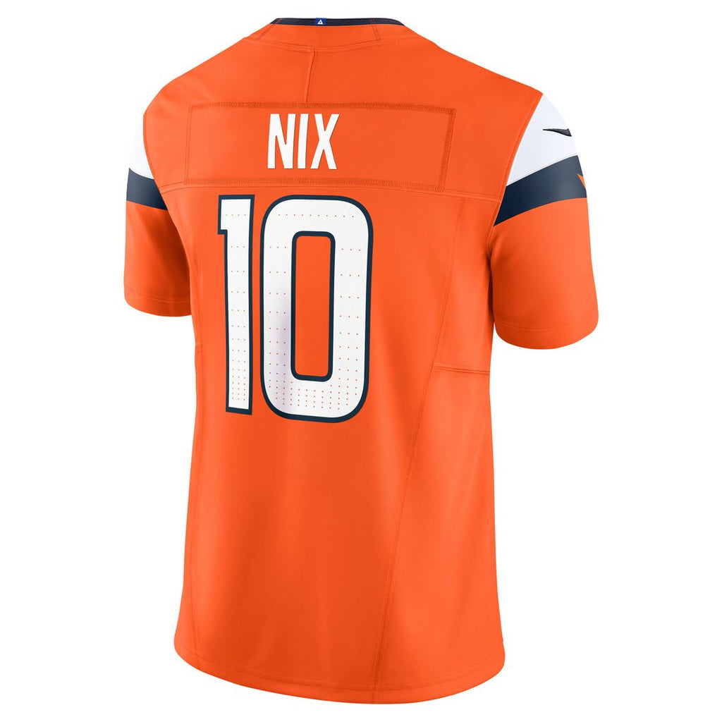 Bo Nix Denver Broncos Vapor F.U.S.E. Limited Jersey - Orange