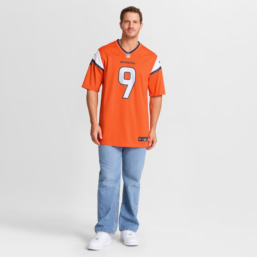 Talanoa Hufanga Denver Broncos Team Game Jersey - Orange