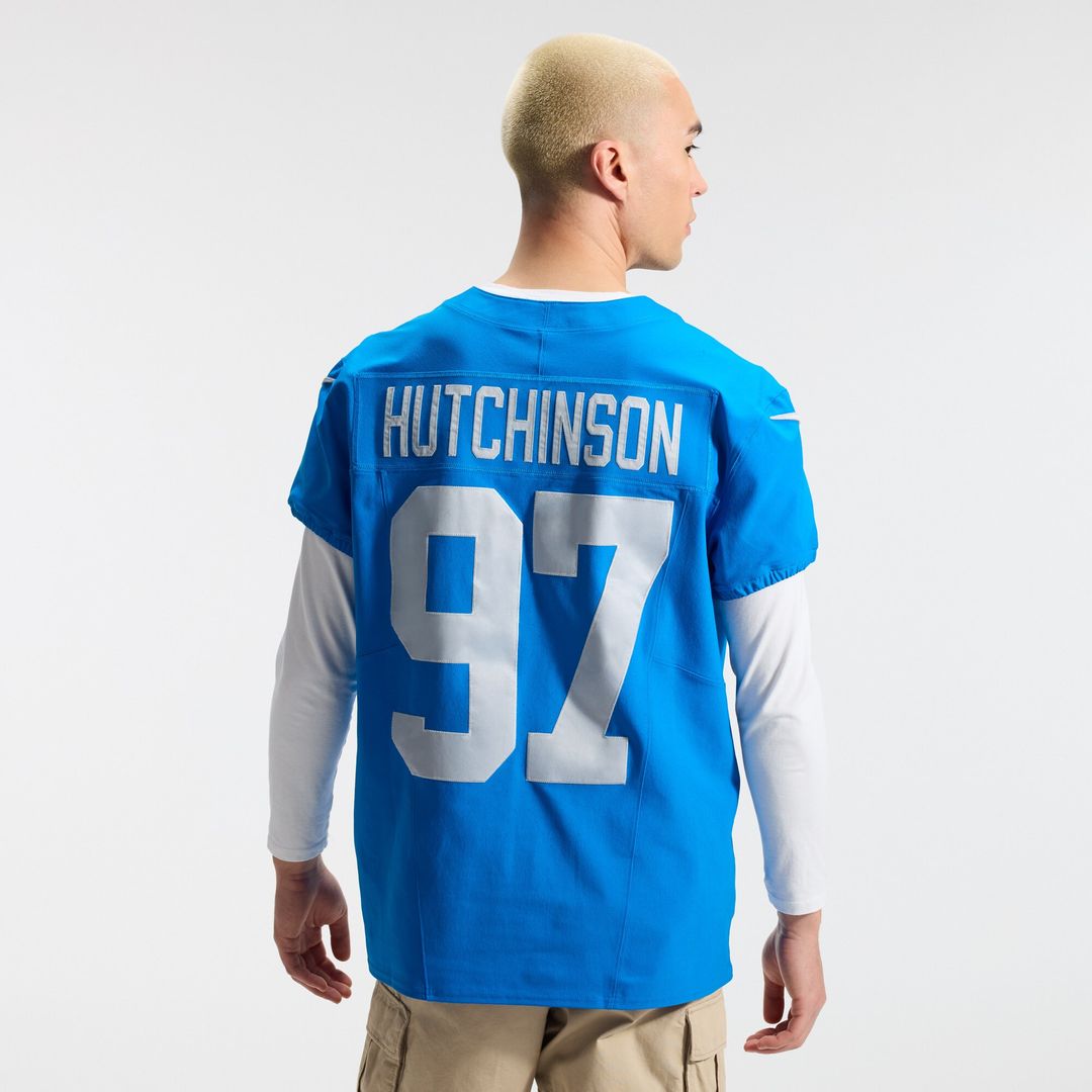 Aidan Hutchinson Detroit Lions Alternate Vapor F.U.S.E. Elite Jersey - Blue