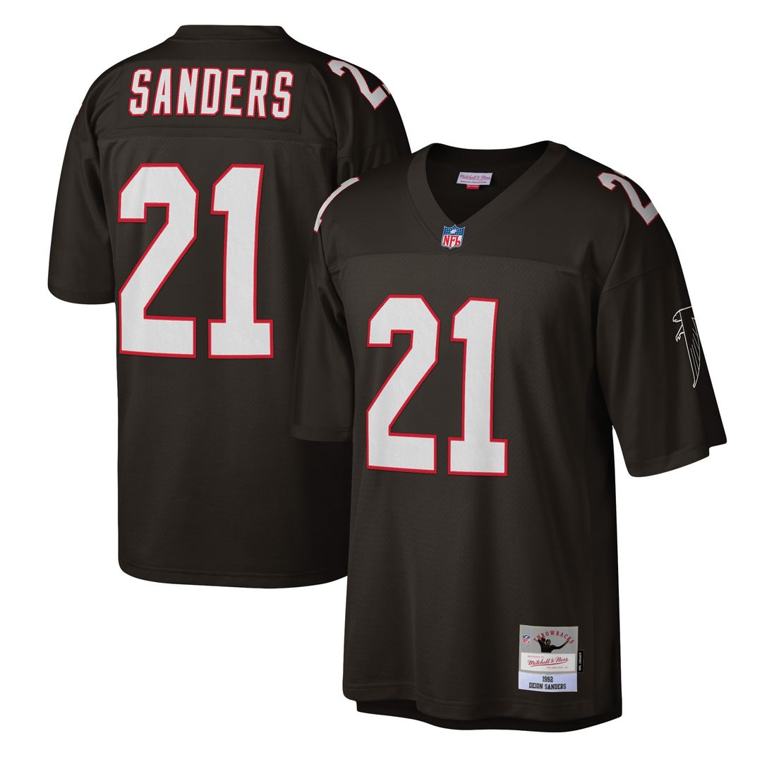 Deion Sanders Atlanta Falcons Mitchell & Ness Legacy Replica Jersey - White