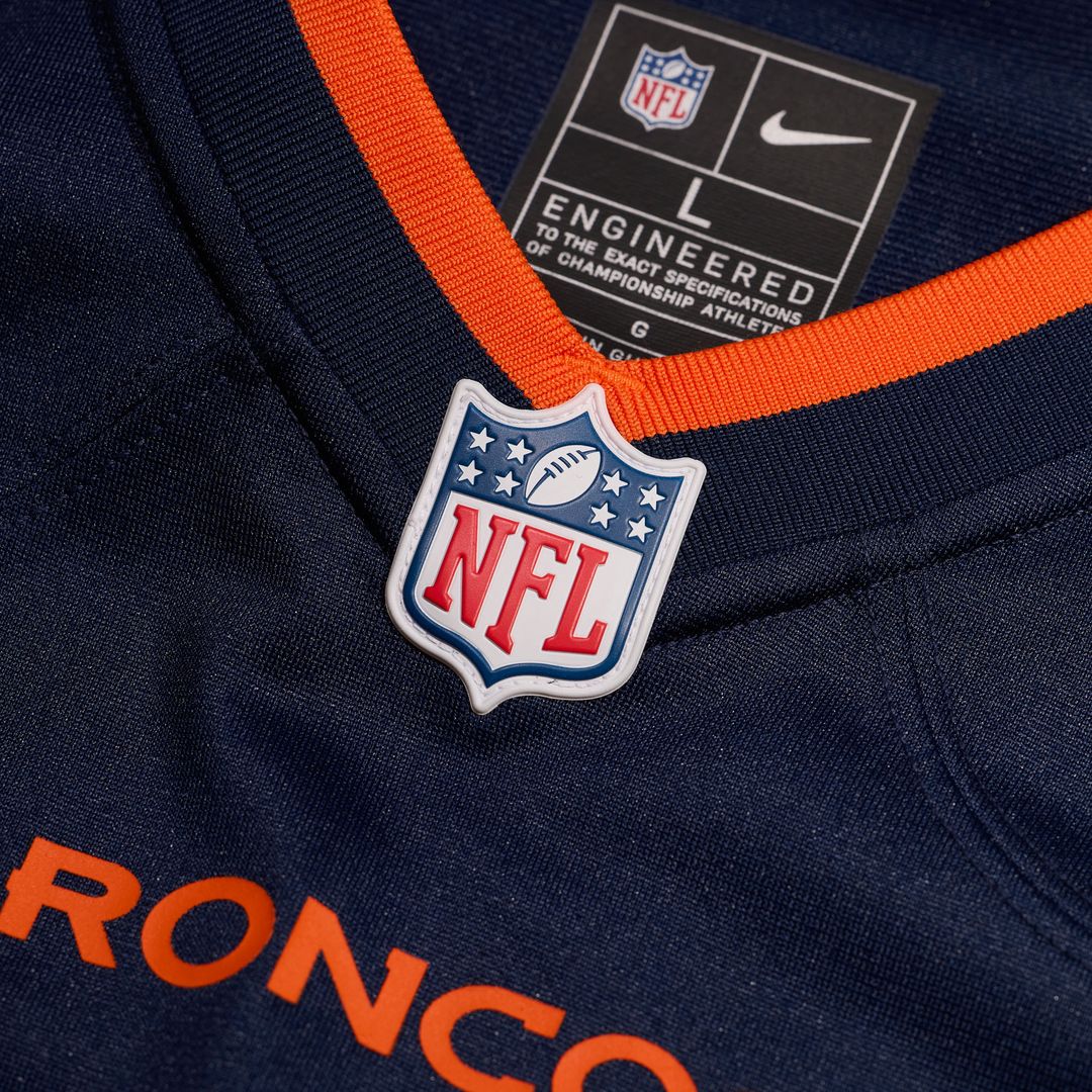 Jaleel McLaughlin Denver Broncos Team Game Jersey - Orange