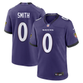 Roquan Smith Baltimore Ravens Team Game Jersey - Purple