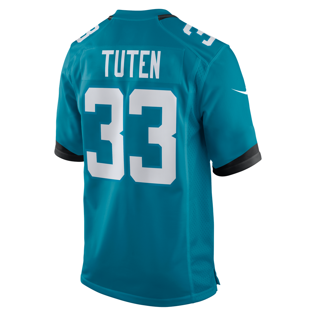 Bhayshul Tuten Jacksonville Jaguars Team Game Jersey - Teal