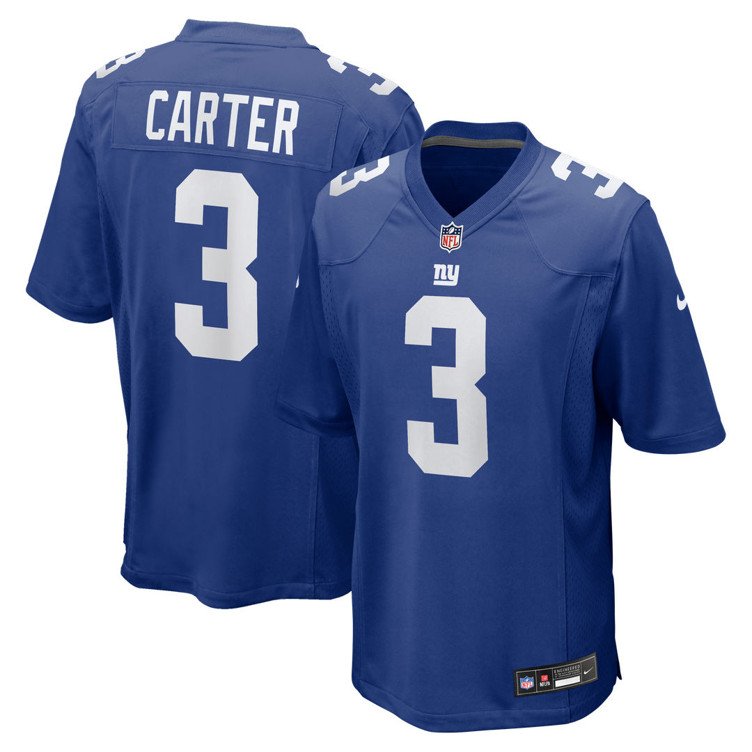 Abdul Carter New York Giants Team Game Jersey - Royal
