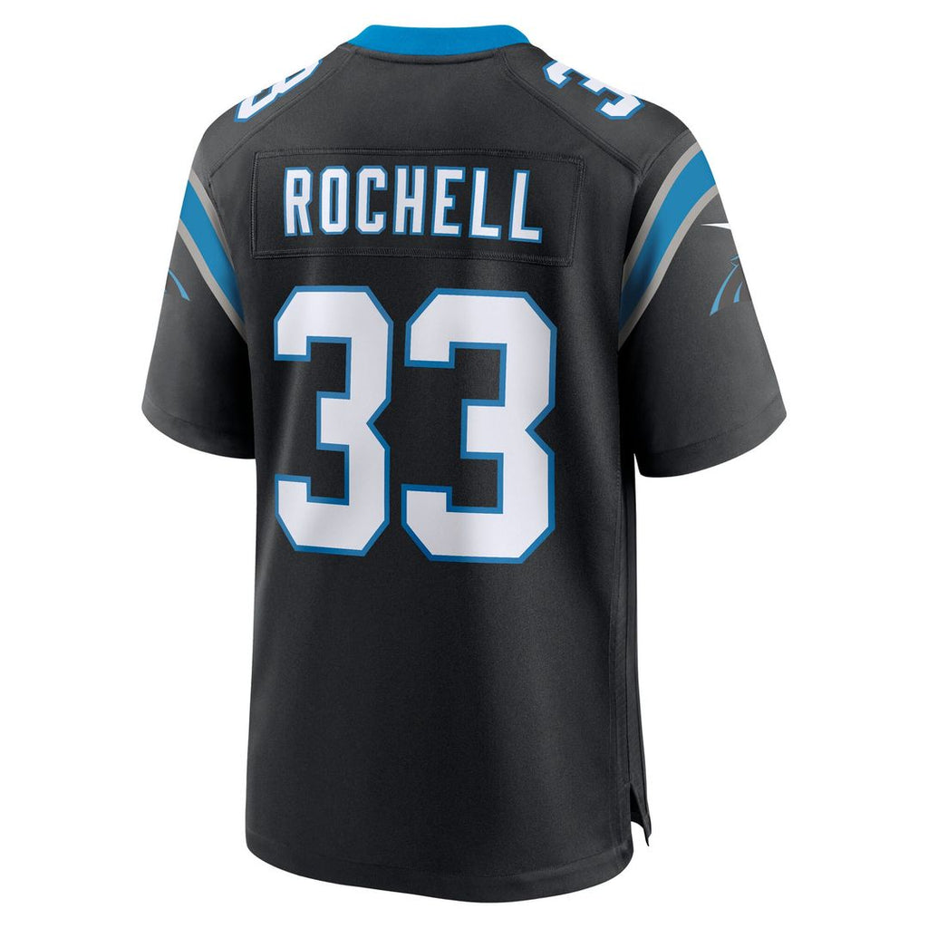 Robert Rochell Carolina Panthers Team Game Jersey - Black