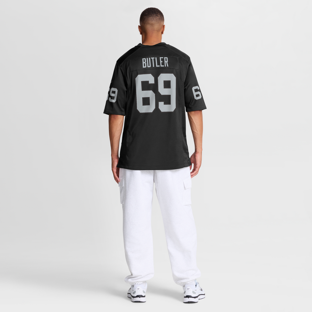 Adam Butler Las Vegas Raiders Nike Team Game Jersey -  Black