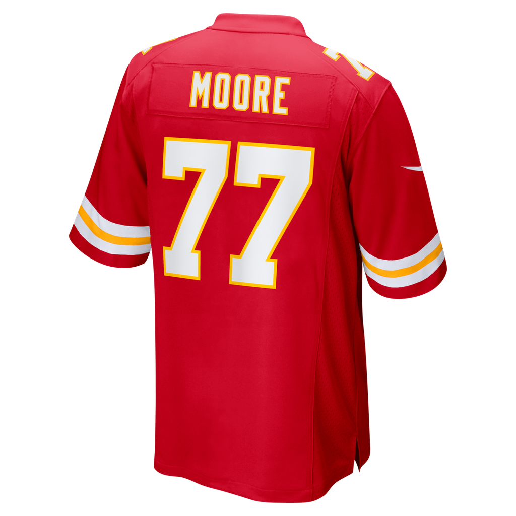 Jaylon Moore Kansas City Chiefs Team Game Jersey - Red