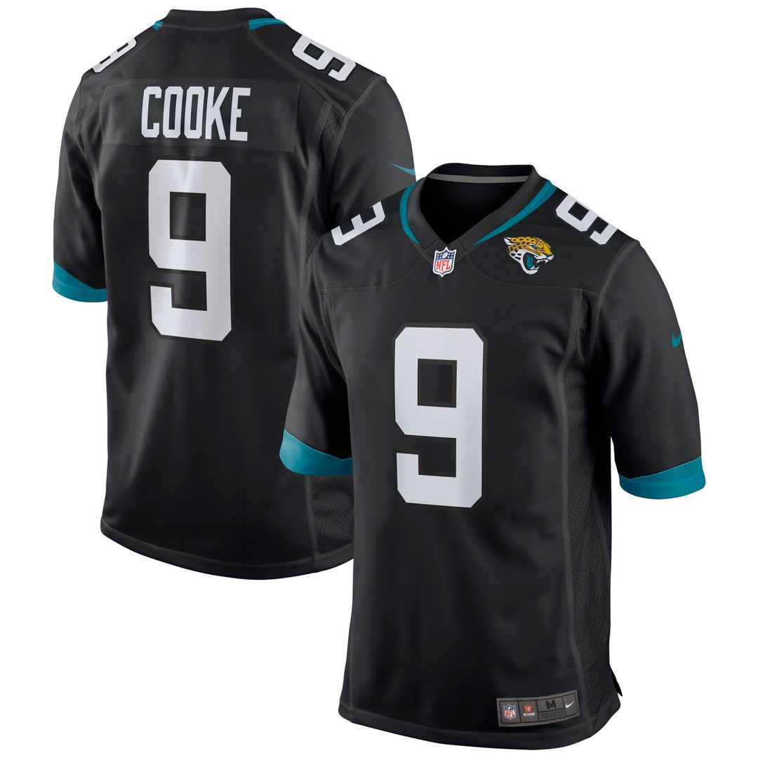 Logan Cooke Jacksonville Jaguars Game Jersey - Black